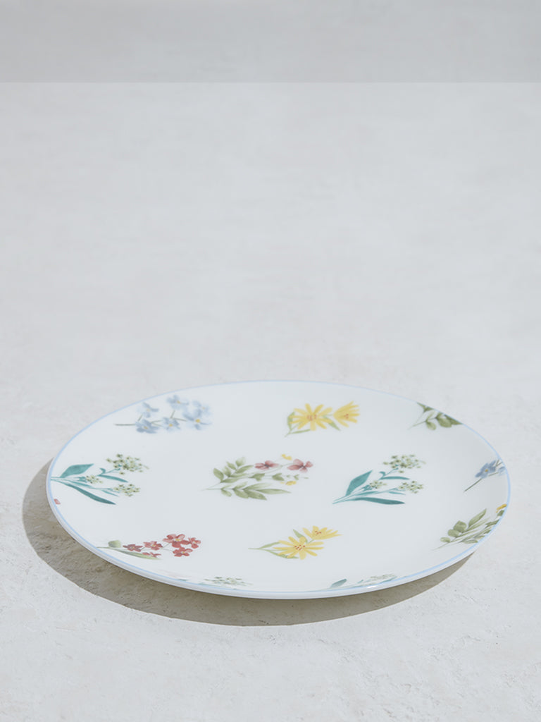 Westside Home Multicolour Floral Printed Side Plate