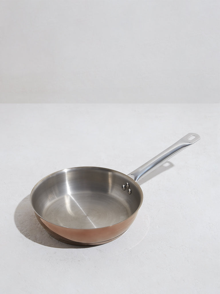 Westside Home Copper Stainless Steel Frying Pan - Small