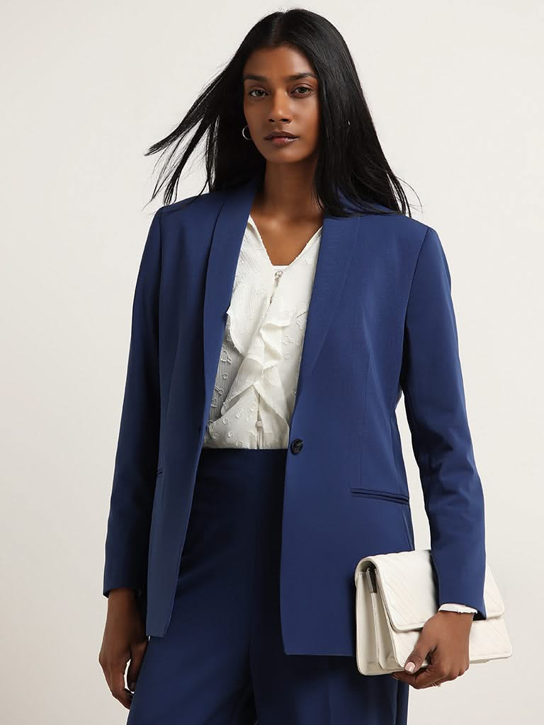 Wardrobe Blue Formal Blazer