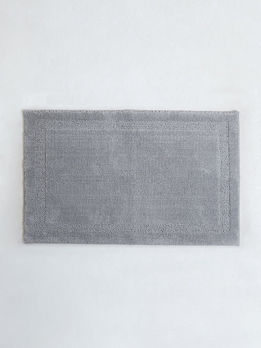 Westside Home Charcoal Marshmellow Bath Mat