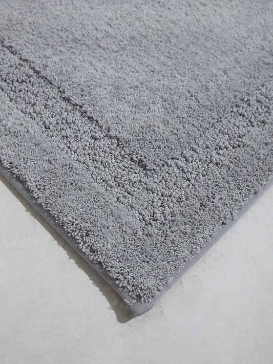 Westside Home Charcoal Marshmellow Bath Mat