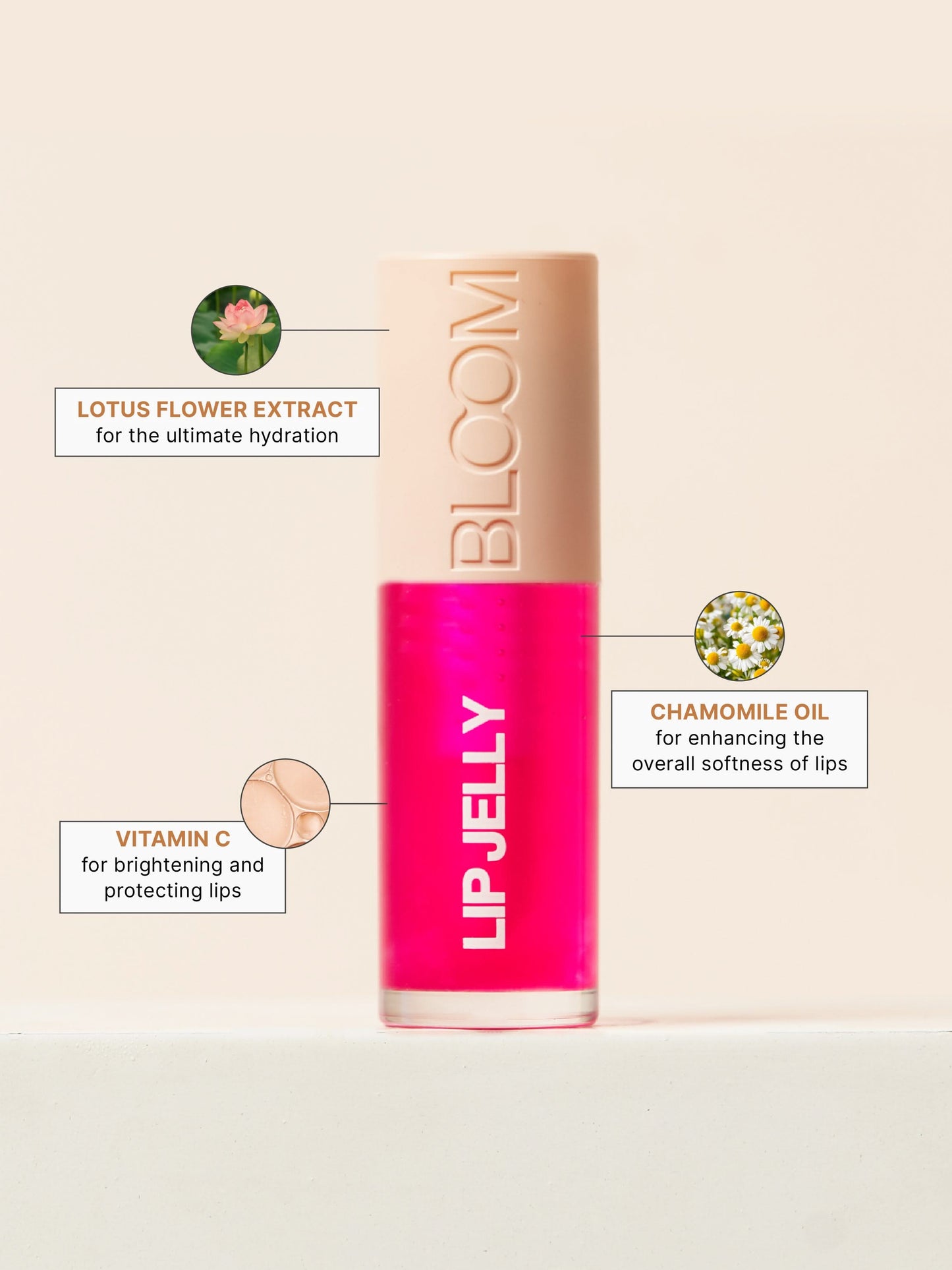 Studiowest Bloom Pink 02 Sweetpea Lip Jelly - 6.5 GM