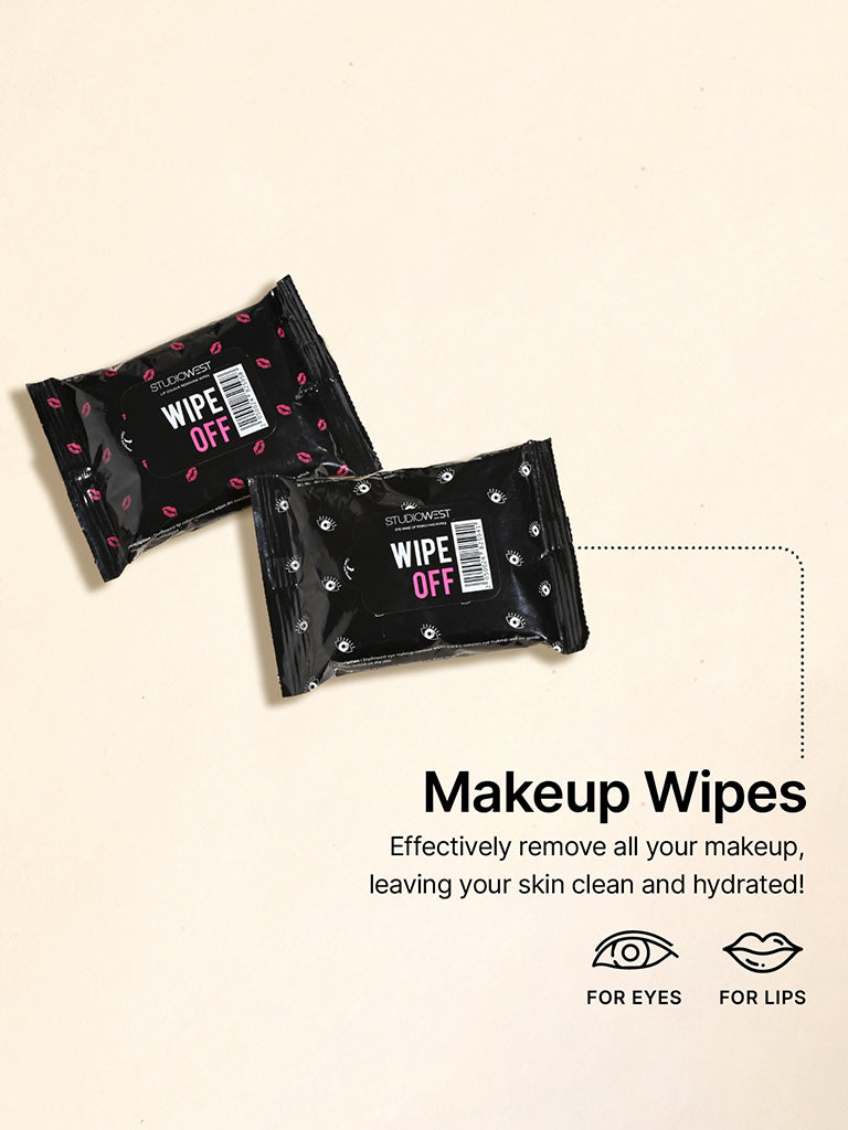 Studiowest Lip Colour Removing Wipes, 10 Pieces