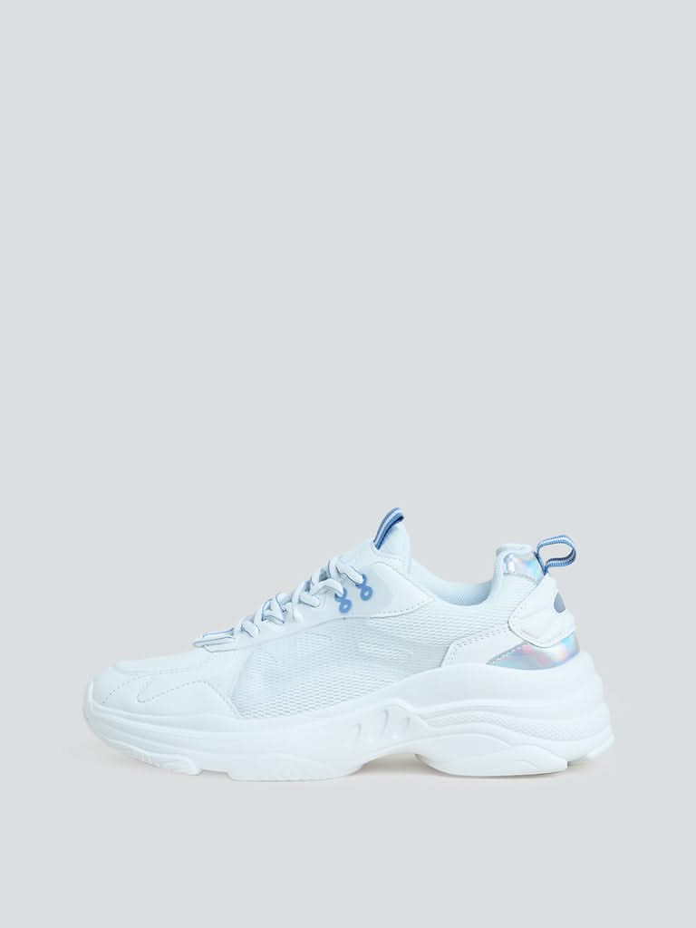 LUNA BLU White Chunky Sneakers