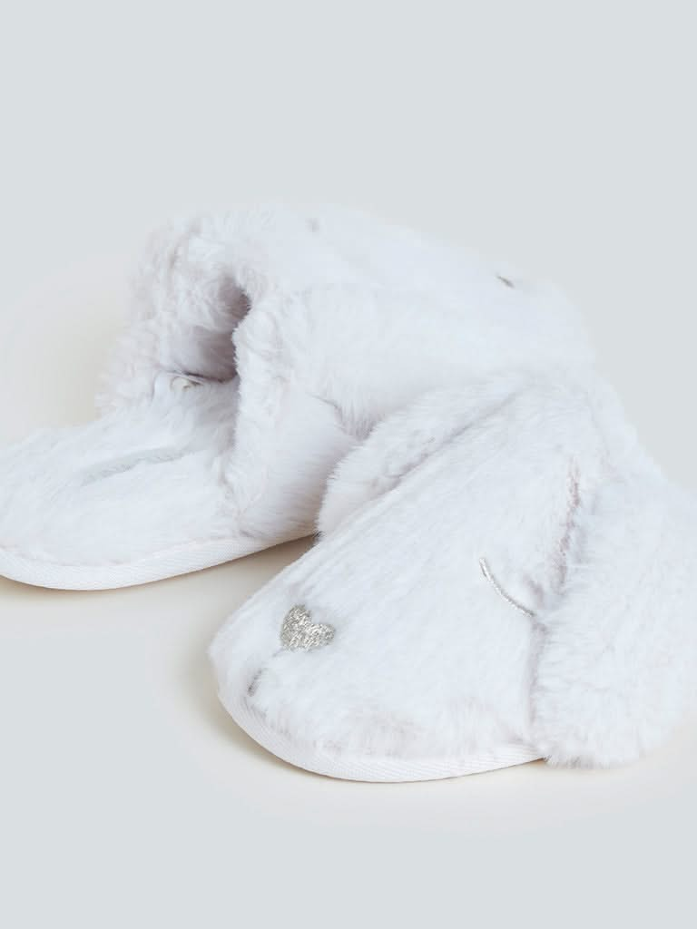 LUNA BLU Oat Dog-Design Bathroom Slippers