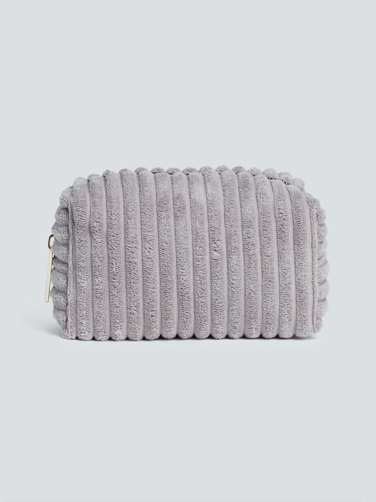 Studiowest Grey Pleated Pouch