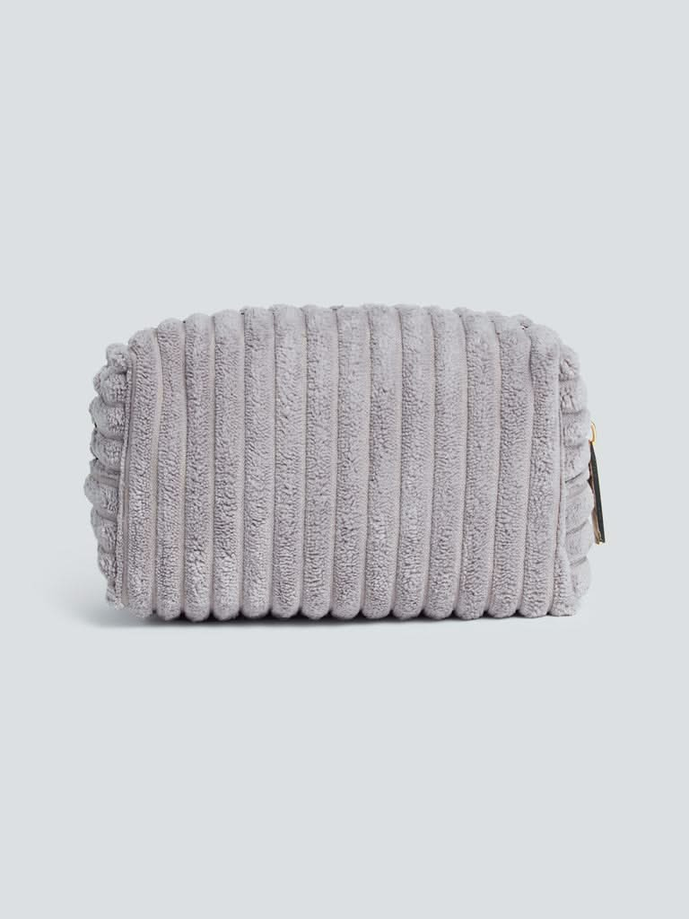 Studiowest Grey Pleated Pouch