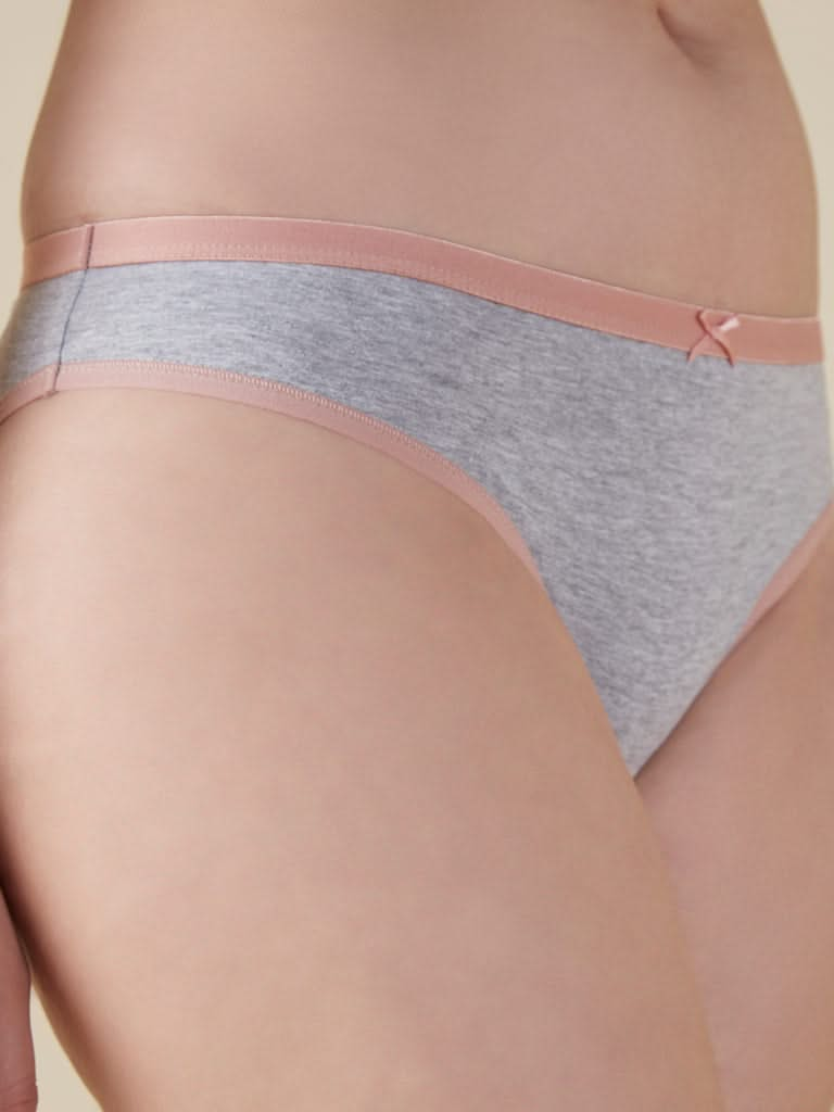 Wunderlove Pink Bikini Briefs Set of Three