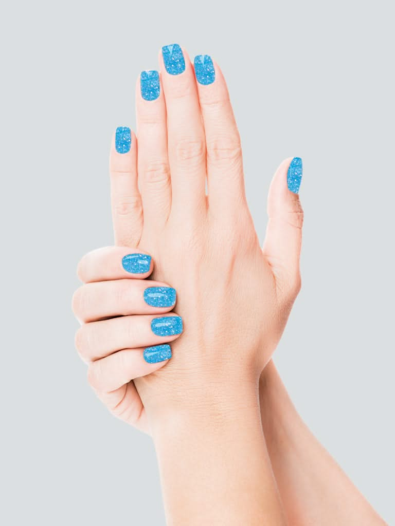 Nuon Blue Nail Polish